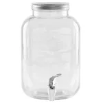 Dozator bauturi din sticla cu robinet MagicHome, 5 litri