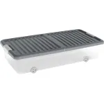 Cutie de depozitare sub pat KIS W Box Underbed L, 35 L, cu roți