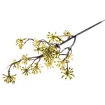 Crenguta decorativa aurie de Craciun MagicHome Sedum Gold 14x30 cm
