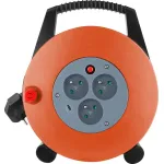 Prelungitor electric pe tambur Strend Pro 10 m, 3 prize 16 A, USB-C