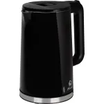 Fierbator electric MagicHome Blackira, 1,7 L, 2200 W, negru