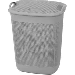 Coș de rufe cu capac Strend Pro, gri, 37x44,5x56 cm