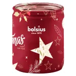 Lumânare parfumată Bolsius Starlight cu merișoare, 82x68 mm, în pahar