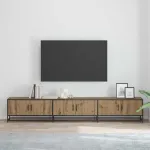 Unități TV 2 pcs Stejar Artizanal 240 x 35 x 41 cm GartenMobel Dekor