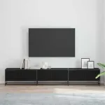 Unități TV 2 pcs Stejar Negru 240 x 35 x 41 cm Lemn compozit GartenMobel Dekor
