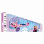 Trotinetă pentru copii Frozen cu 3 roți luminoase și ghidon reglabil