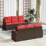 Set de canapele pentru grădină Maro 55 x 55 x 37 cm poliratan GartenMobel Dekor