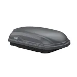 Cutie portbagaj auto HAKR Relax 300L gri, montaj pe bare transversale