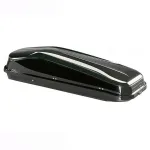 Cutie portbagaj auto Aleo EasyLine 430L negru lucios, 50 kg