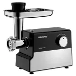 Mașină de tocat carne Daewoo 2000W cu accesorii cârnați și suc de roșii