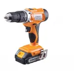 Bormașină cu percuție Baukraft 18V 40Nm, mandrină 10 mm, acumulator 2Ah