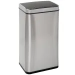 Coș de gunoi cu senzor 5Five, 40L, inox, deschidere automată, argintiu