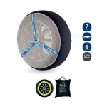 Set 2 huse antiderapante auto Veriga Car Sock 76 pentru zapada