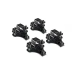 Set 4 accesorii fixare Cruz Safari pentru modul grilaj pe bare aluminiu