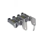 Set butuci pentru incuietoare Cruz 932-014, 4 piese
