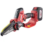 Fierăstrău de grădină cu acumulator 20V 4Ah, lamă 100 mm Raider