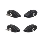 Capace antifurt pentru bare Cruz Airo 932-045, set 4 bucati