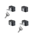 Accesorii yale Cruz 932-034, set 4 buc pentru inchidere si siguranta