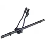 Suport bicicletă Cruz Race Dark pentru bare transversale, negru