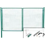 Poartă de grădină dublă Strend Pro Metaltec Duo 3580x1750 mm verde