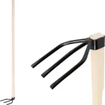 Motica de gradina Strend Pro cu 3 dinti si coada din lemn 120 cm