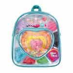 Set creativ elastice pentru bratari copii, 2000 piese, in rucsac