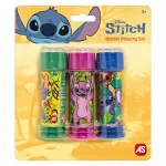Set 3 baloane de săpun Disney Stitch 50 ml, cu joc labirint