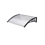 Copertină pentru ușă din policarbonat DIY501, 150x100 cm