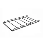 Modul grilaj plafon Cruz Evo Rack 140x230 cm aluminiu cu fixare pe profil T