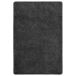 Covor pufos gri închis 140x200 cm anti-alunecare GartenMobel Dekor