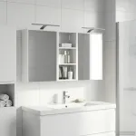 Set dulap baie pentru 3 pcs 116 x 16 x 62,5 cm Lemn compozit GartenMobel Dekor