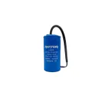 Condensator de pornire CD60 cu fire 100µF 330V 50x100 mm Rotor