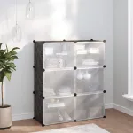 Suport de pantofi, negru, 84,5x31x93,5 cm, PP GartenMobel Dekor