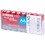 Baterii alcaline AA LR6 Strend Pro, 1.5V, set 8 bucati