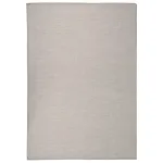 Covor de exterior, gri deschis, 140x200 cm, țesătură plată GartenMobel Dekor