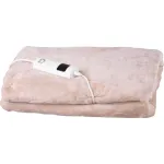 Patura electrica MagicHome din flanel, bej, 180x130 cm, 9 trepte