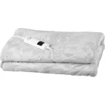 Patura electrica MagicHome din flanel, gri, 180x130 cm, 9 trepte
