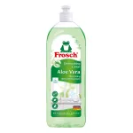 Detergent de vase Frosch Aloe Vera, delicat cu pielea, 750 ml