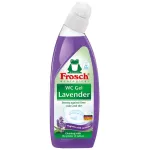 Gel WC Frosch cu lavandă, anticalcar și igienizare, 750 ml