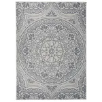 Covor de exterior, model albastru, 200x280 cm, țesătură plată GartenMobel Dekor