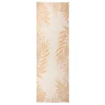 Covor de exterior, model frunze, 80x250 cm, țesătură plată GartenMobel Dekor