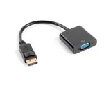 Adaptor DisplayPort la VGA Lanberg, 0,2 m, Full HD 1080p, negru