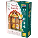 Joc Montessori din lemn Gaina cu pui, potrivire educativa 1-4 ani