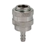 Conector rapid pneumatic 1/4 inch la 6 mm, otel nichelat, Raider QC07