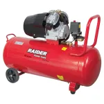 Compresor de aer Raider RD-AC03, 100L, mobil, cu control presiune