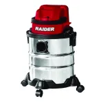 Aspirator umed-uscat Raider Pro R20, 20V Li-Ion, 15L, inox, SOLO