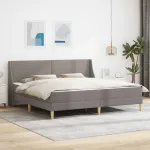 Cadru de pat cu saltea cu headboard Poliester GartenMobel Dekor