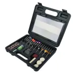 Set accesorii pentru minipolizor Raider, 100 piese, pentru șlefuire și lustruire