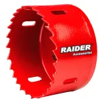 Carotă bi-metal Raider 65 mm pentru lemn, metal și plastic