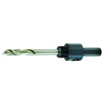 Tijă pilot cu burghiu pentru carote de lemn 14-30 mm, coadă 1/2"
